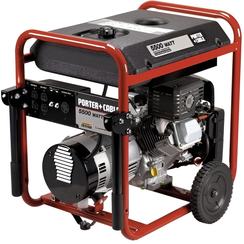 5,500-Watt Generator rental concept