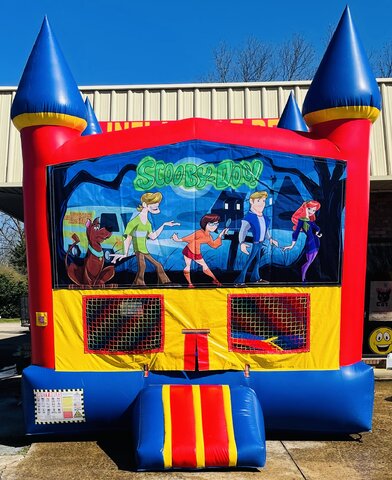 Scooby-Doo Bounce House rental concept