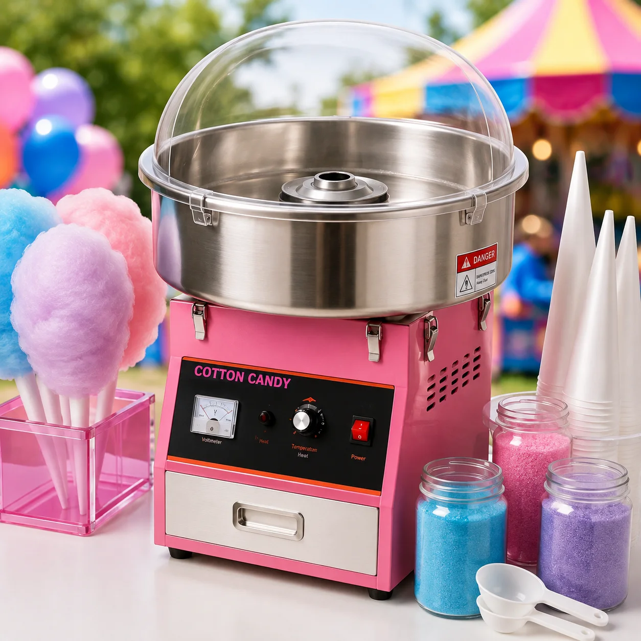 Cotton Candy Machine rental concept