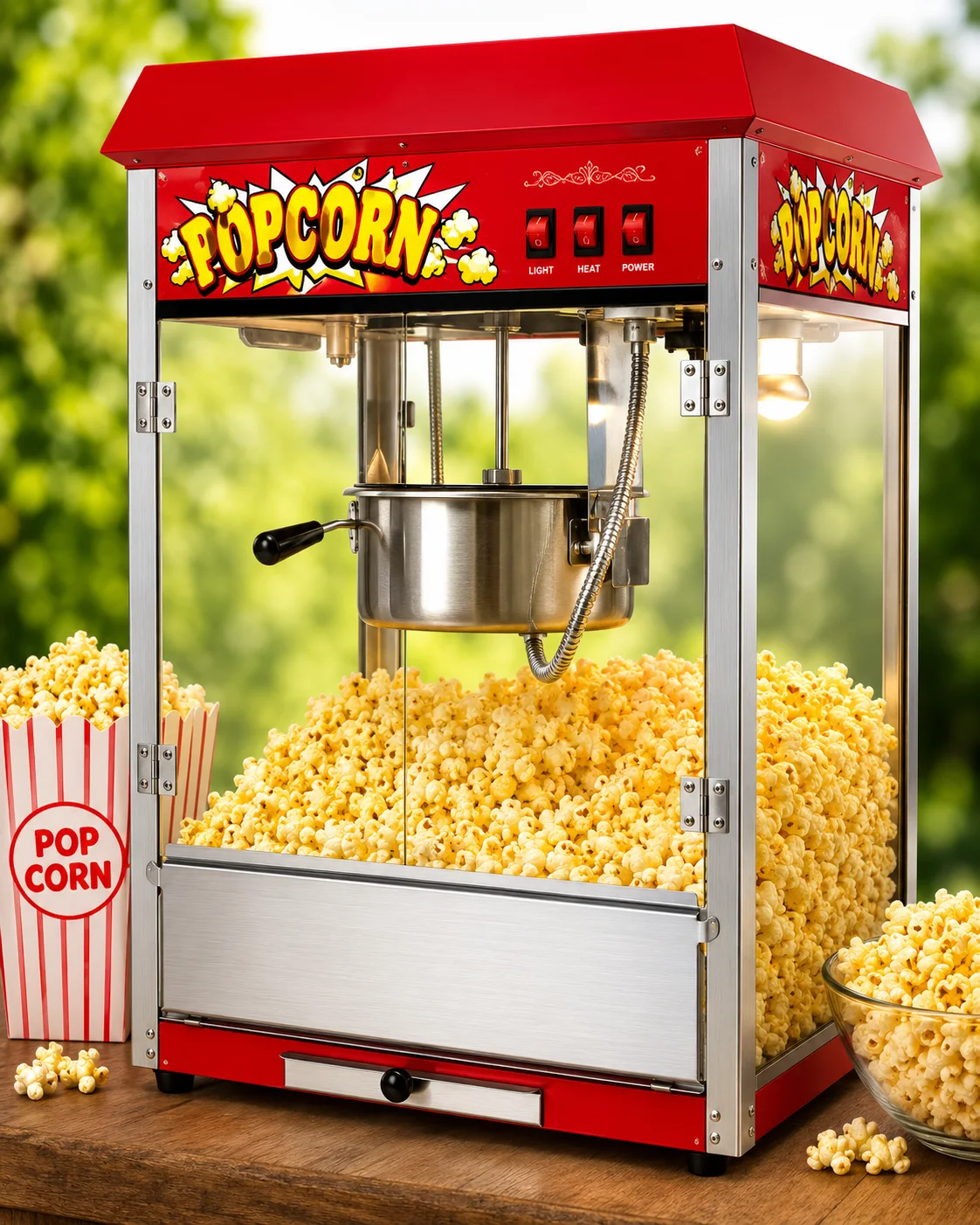 Popcorn Machine rental concept